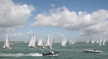 Etchells in the Solent